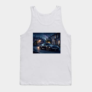 Black Porsche Lovers Tank Top